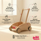 Wooden Push Walker