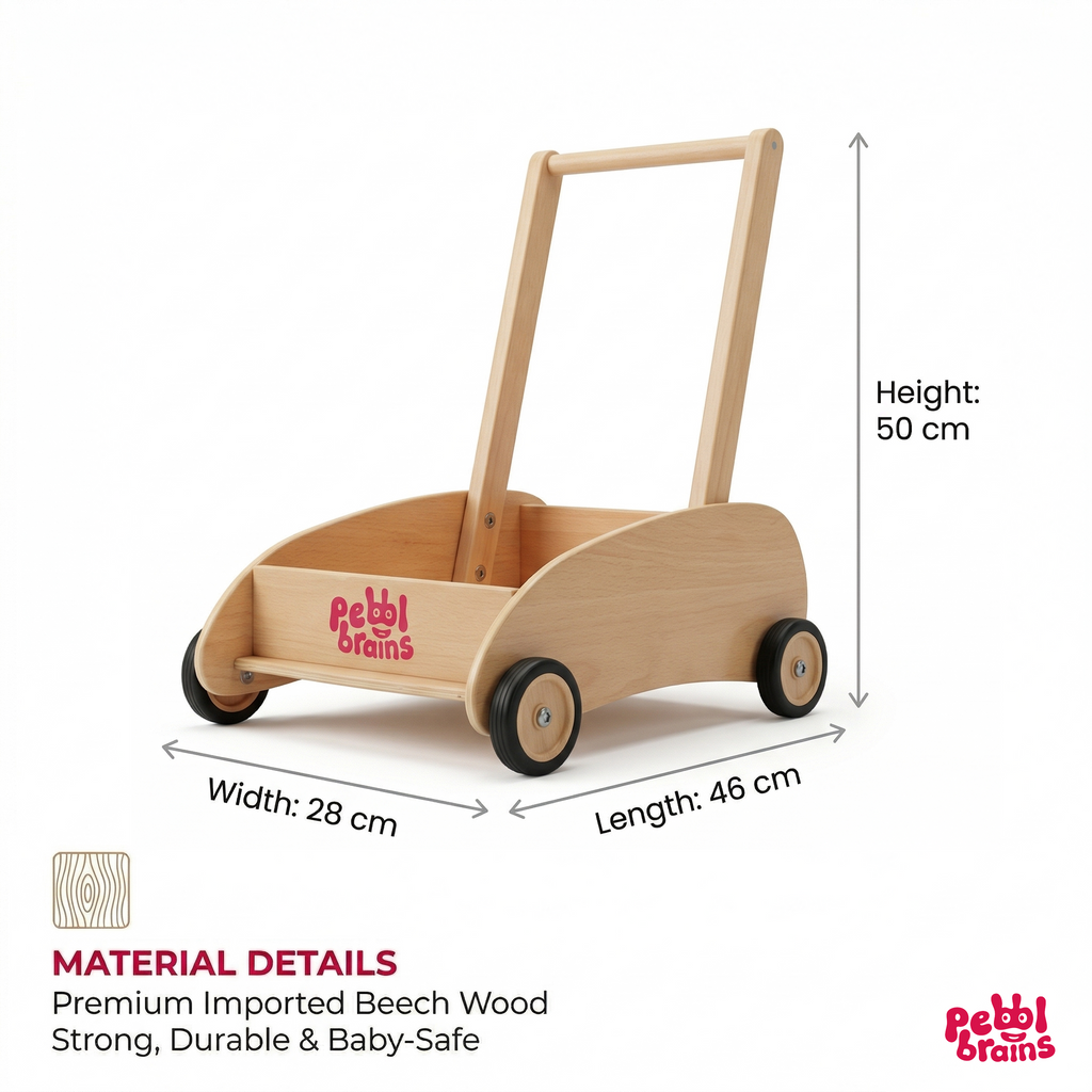 Wooden Push Walker